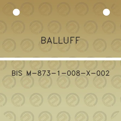 balluff-bis-m-873-1-008-x-002