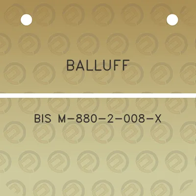 balluff-bis-m-880-2-008-x