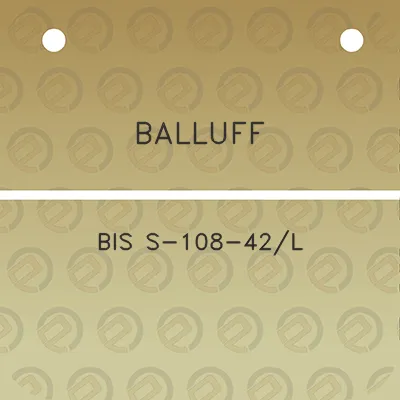 balluff-bis-s-108-42l