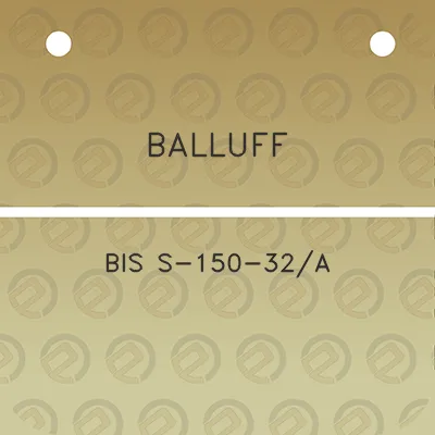 balluff-bis-s-150-32a