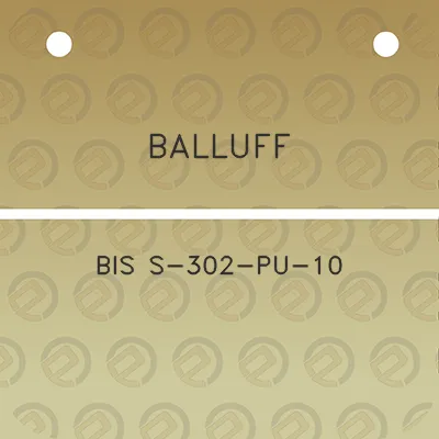 balluff-bis-s-302-pu-10