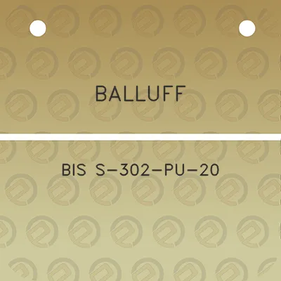 balluff-bis-s-302-pu-20