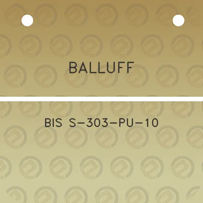 balluff-bis-s-303-pu-10