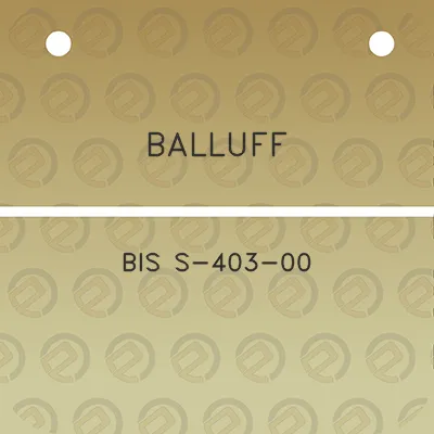 balluff-bis-s-403-00