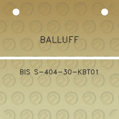 balluff-bis-s-404-30-kbt01