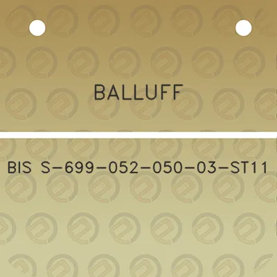 balluff-bis-s-699-052-050-03-st11