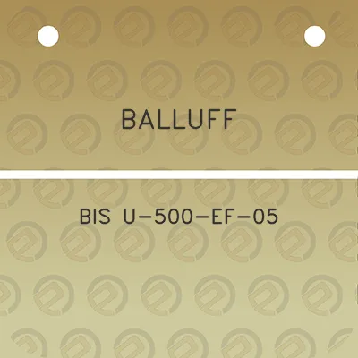 balluff-bis-u-500-ef-05