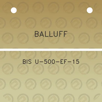 balluff-bis-u-500-ef-15