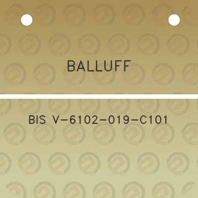 balluff-bis-v-6102-019-c101