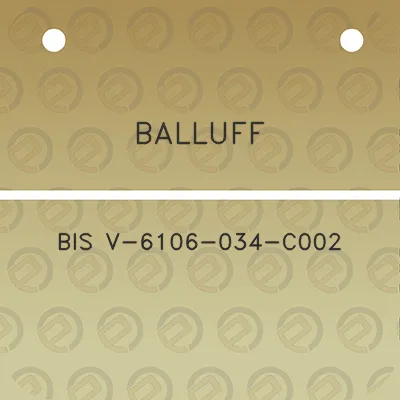 balluff-bis-v-6106-034-c002