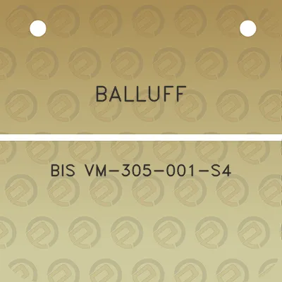 balluff-bis-vm-305-001-s4