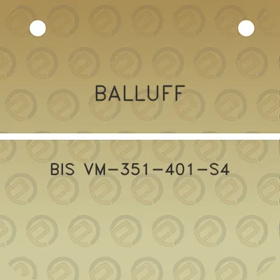 balluff-bis-vm-351-401-s4