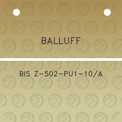 balluff-bis-z-502-pu1-10a