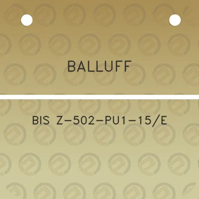 balluff-bis-z-502-pu1-15e