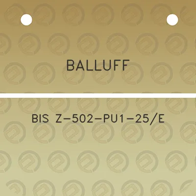 balluff-bis-z-502-pu1-25e