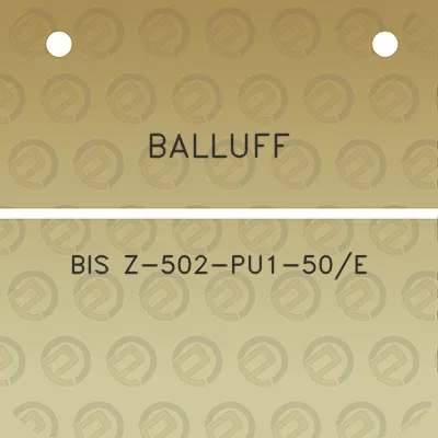 balluff-bis-z-502-pu1-50e