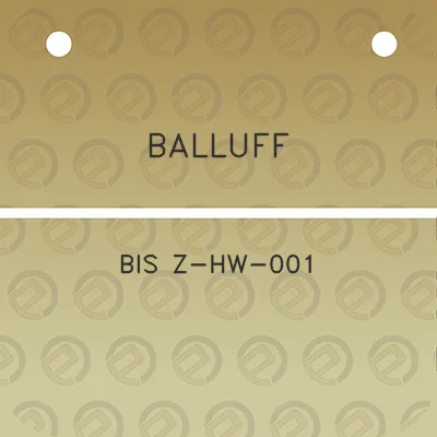 balluff-bis-z-hw-001