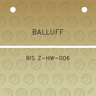 balluff-bis-z-hw-006