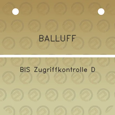 balluff-bis-zugriffkontrolle-d