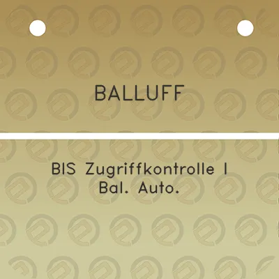 balluff-bis-zugriffkontrolle-i-bal-auto