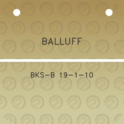 balluff-bks-b-19-1-10