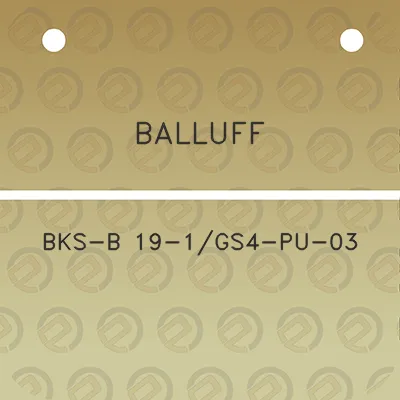 balluff-bks-b-19-1gs4-pu-03