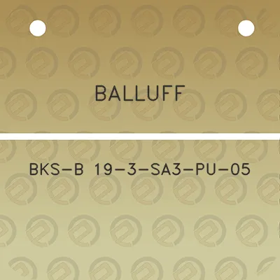 balluff-bks-b-19-3-sa3-pu-05