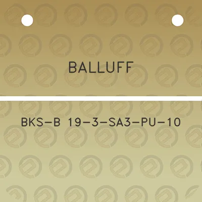 balluff-bks-b-19-3-sa3-pu-10