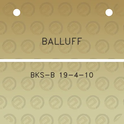 balluff-bks-b-19-4-10