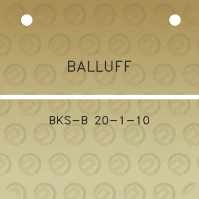 balluff-bks-b-20-1-10