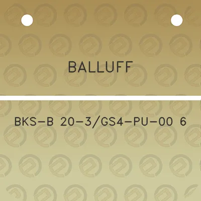 balluff-bks-b-20-3gs4-pu-00-6