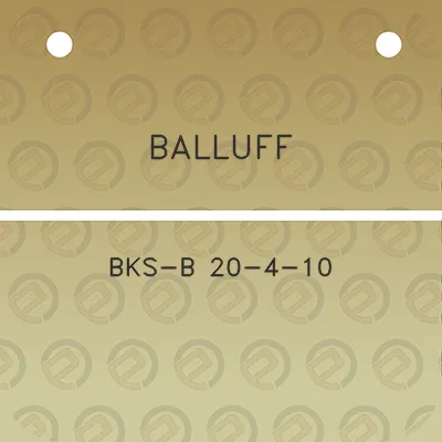 balluff-bks-b-20-4-10