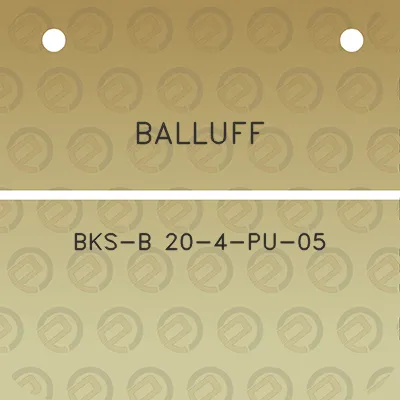 balluff-bks-b-20-4-pu-05