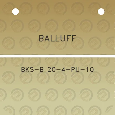 balluff-bks-b-20-4-pu-10