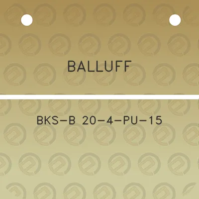 balluff-bks-b-20-4-pu-15