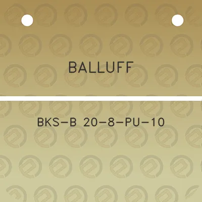 balluff-bks-b-20-8-pu-10