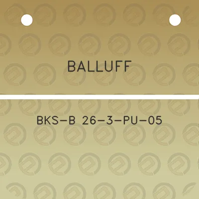 balluff-bks-b-26-3-pu-05