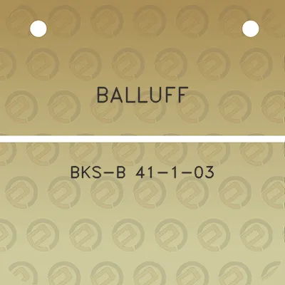 balluff-bks-b-41-1-03