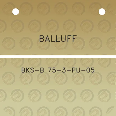 balluff-bks-b-75-3-pu-05