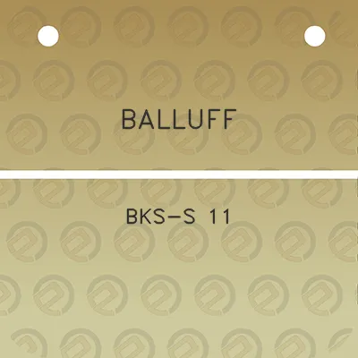 balluff-bks-s-11