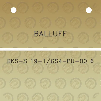 balluff-bks-s-19-1gs4-pu-00-6