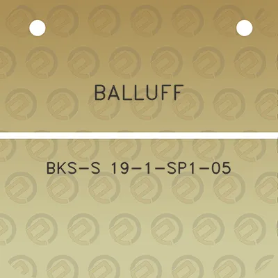 balluff-bks-s-19-1-sp1-05