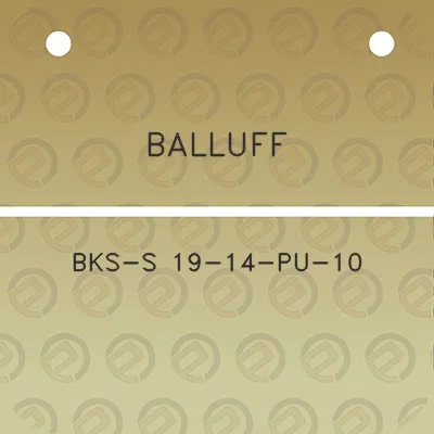 balluff-bks-s-19-14-pu-10