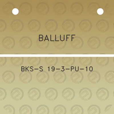 balluff-bks-s-19-3-pu-10