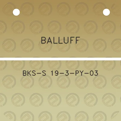 balluff-bks-s-19-3-py-03