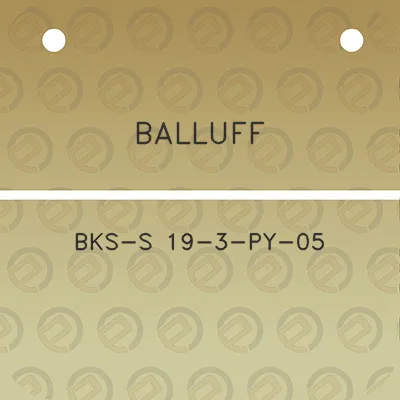 balluff-bks-s-19-3-py-05