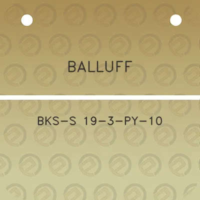 balluff-bks-s-19-3-py-10