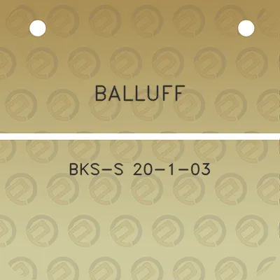 balluff-bks-s-20-1-03