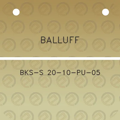 balluff-bks-s-20-10-pu-05