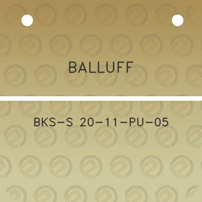 balluff-bks-s-20-11-pu-05